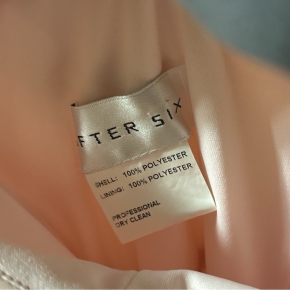 Like New- After Six - Bridesmaid Dress 6611 - size 6L - blush - Picture 5 of 7